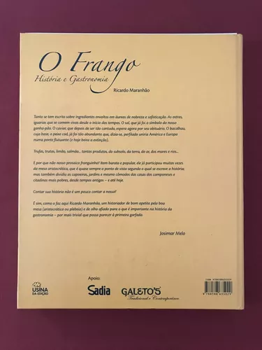 O Frango. História e Gastronomia