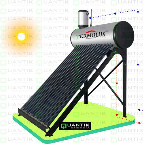 Terma Solar 120 Litros, Termolux, Original+guía Instalación