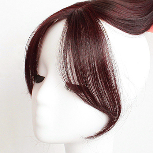 Topper Pieces De Cabello Humano, Corona, Con Clip En La Part