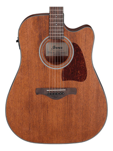 Violão Aço Folk Tampo Maciço Ibanez Aw54ce Opn Natural