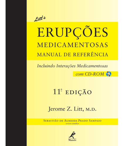 Litts erupções medicamentosas, de Litt, Jerone Z.. Editora Manole LTDA, capa mole em português, 2006
