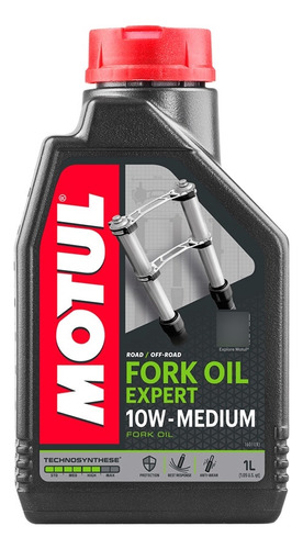 Oléo Suspensão Bike Moto Motul Fork Oil Expert 10w Medium 1l