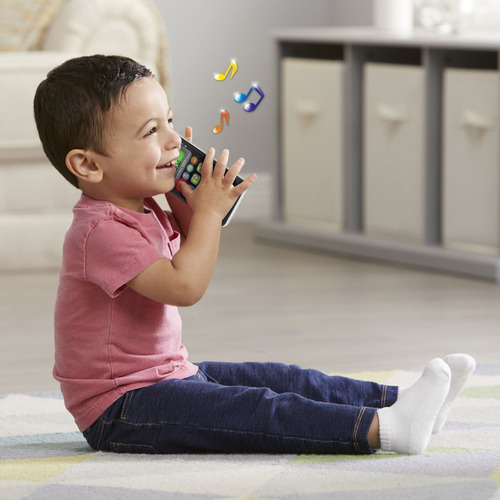 Telefone Com O Emoji Leapfrog Chat And Count, Preto
