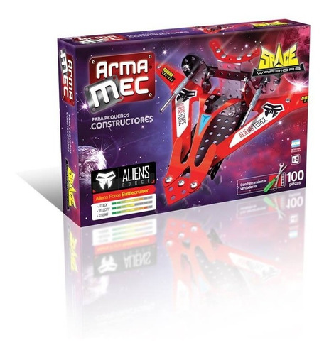 Armamec Aliens Battlecruiser 100 Piezas - Sharif Express