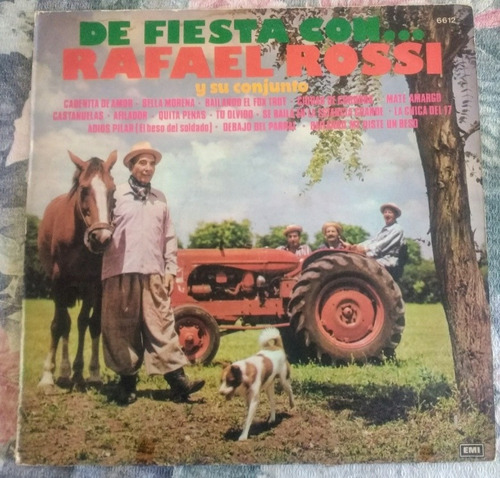 Rafael Rossi De Fiesta Con Rafael Rossi Vinilo