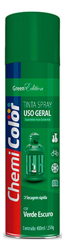 Spray Chemicolor Geral Verde Escuro 400m