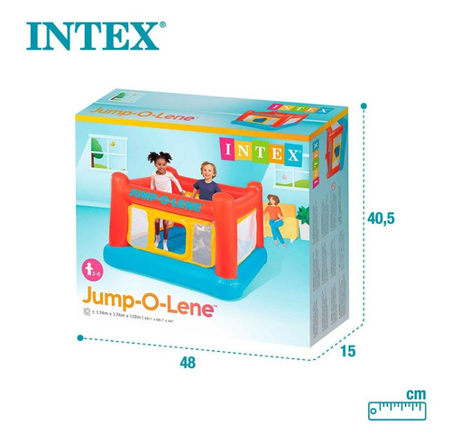 Colchon Castillo Saltarin Inflable P/ Niños 1a5 Años Intex.