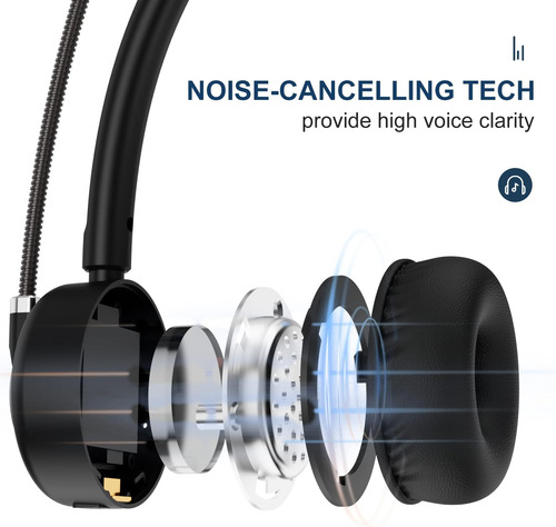 Auriculares De La Computadora Nightroad Con Micrófono De Can
