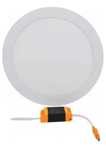 Panel Led 12w Incrustar Luz Blanca 6500k 16cm