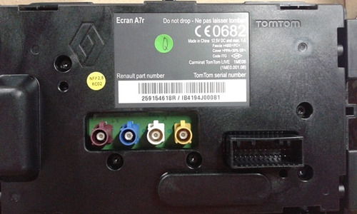 Media Nav Stereo Renault Koleos Megane 3 Original
