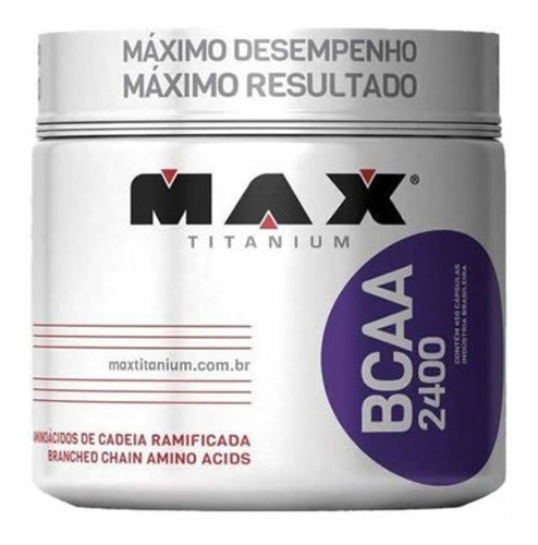 Bcaa 2400 - 450 Cáps - Max Titanium