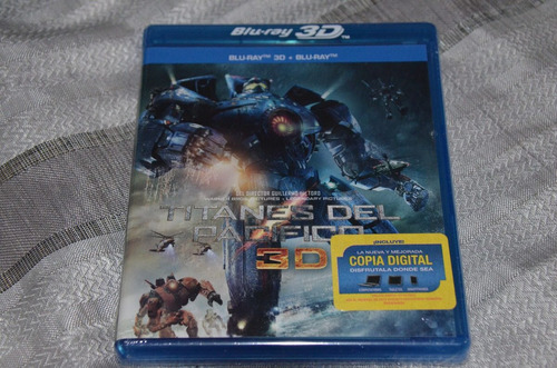 Titanes Del Pacifico 3d (pelicula Blu-ray 3d)