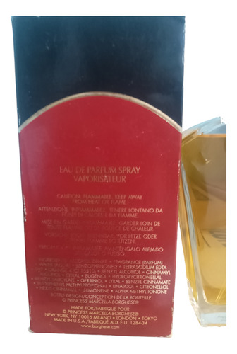 Perfume Il Bacio De Borghese 100 Ml Descontinuado Daño Caja