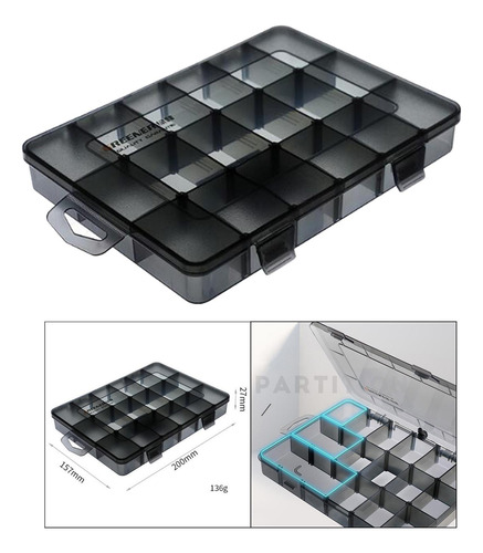 Caja De Herramientas De Joyería De Tornillo De Componentes