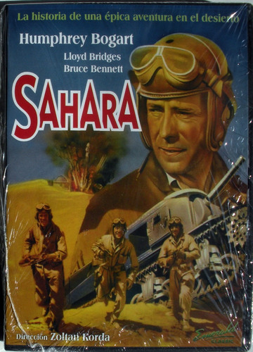 Dvd - Sahara - Humphrey Bogart - Zoltan Korda - Nueva
