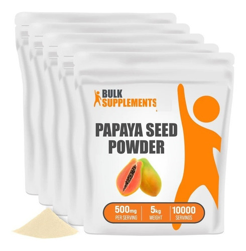 Bulk Supplements | Polvo Semilla Papaya | 5kg | 10000 Porci