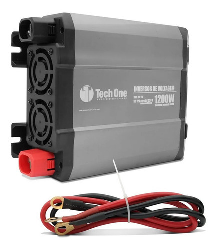 Inversor Conversor 1200w 12v P/ 220v Entrada Usb Automotivo