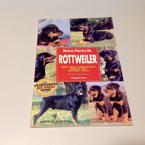 Libro Manual Práctico Del Rottweiler