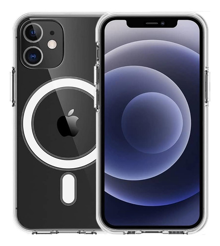 Piosoo Funda Magnética Transparente Para iPhone 11 Pro Max