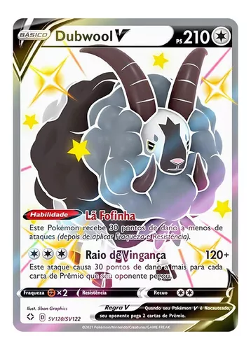 Carta pokemon brilhante: Com o melhor preço