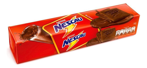 Biscoito Nescau Nestlé Pacote 140g