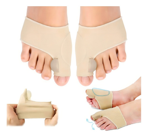 2 Corrector Ortopédico Juanete Dedo Del Pie Separador Valgus