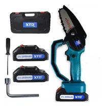 Comprar Mini Moto Sierra Electrica Portatil Cadena Bateria Litio