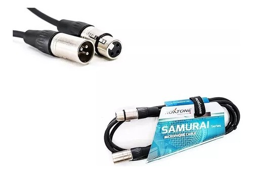 Cable Canon Canon 1 Mts Samurai Roxtone Myron Music