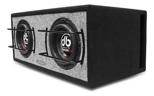 Par Subwoofers Cajón Db Drive Wdx6-2bc 6.5 PuLG 1000w Máx Color Negro
