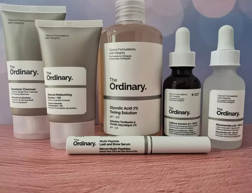 The Ordinary Kit Rutina Completa + Suero Pestañas