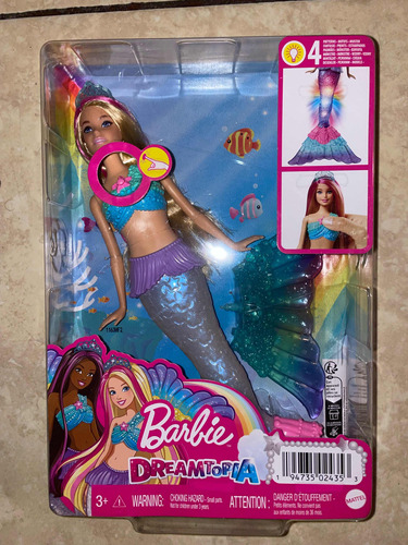 Barbie Dreamtopia Sirena  Con Luces.