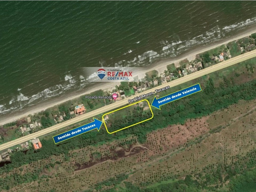 Remax Vende Terreno En Tucacas Via Moron Coro De 6.264m2 Con Gran Potencial Turístico.