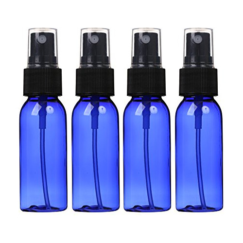 Sinide Botellas De Spray 30ml/1oz, 4 Pack Azul Botellas De V