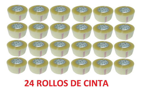 Imagen 3 de 5 de Cinta De 48mm X 200m X 24 Unidades Alto Pegante