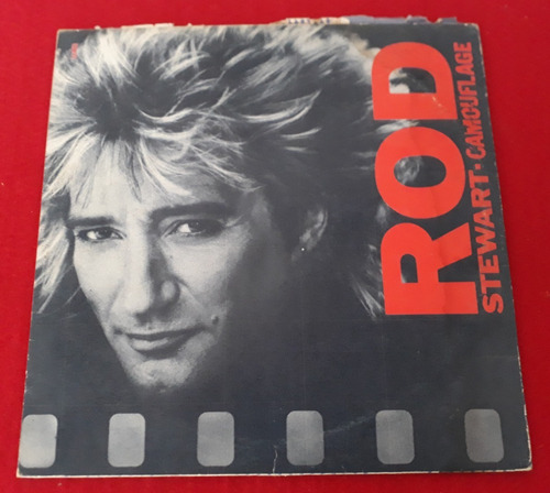 Vinilo Antiguo Rod Stewart Camouflage - Musica