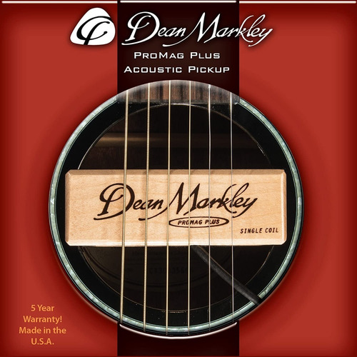 Microfono Dean Markley 3010 Desmontable Promag Plus Acoustic