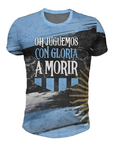 Imagen 1 de 2 de Remera Camiseta Argentina Mundial  Futbol Mod 2 Irarte