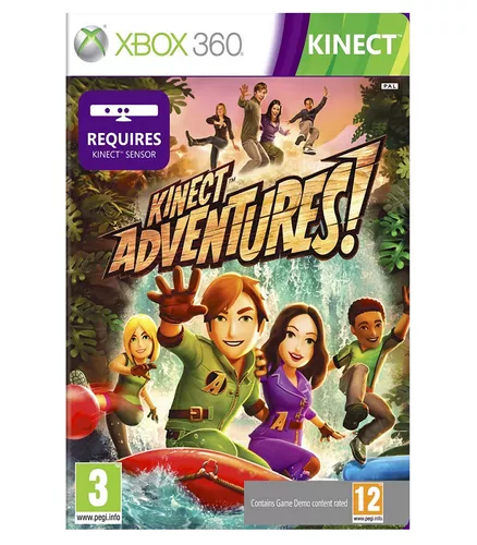 Microsoft Xbox 360 + Kinect e 3 Jogos E 4gb Standard Cor Preto em