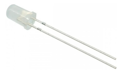 100pzs Leds Difusos De 5mm Blanco Arduino Mv Electronica