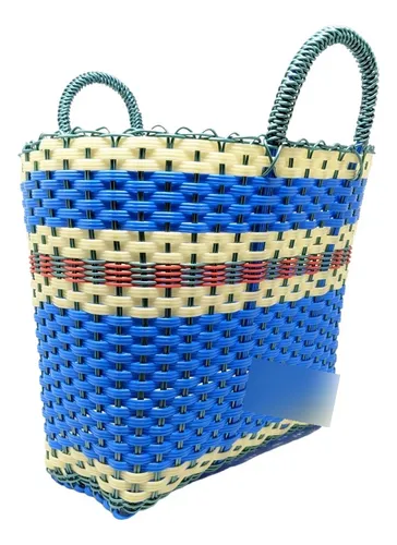 Bolsa tejida plastico hotsell