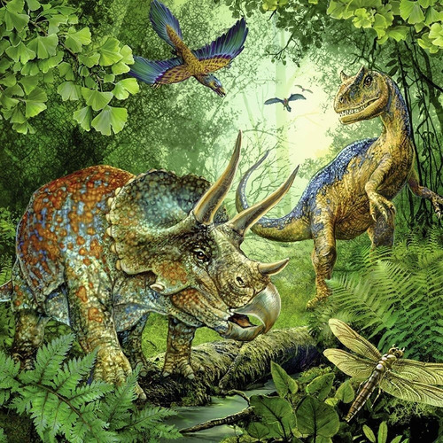 Imagen 4 de 6 de Rompecabezas Ravensburger 3x49 Pzas Dinosaurios
