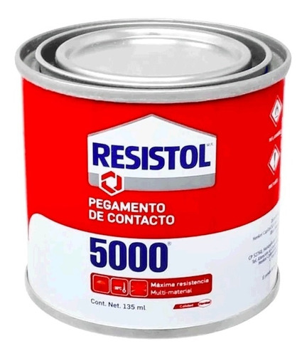 Pegamento De Contacto Resistol 5000 Lata 135 Ml