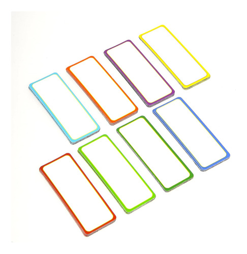 Dry Erase Magnetic, 40pcs Labels Magnetic Labels For File Ca