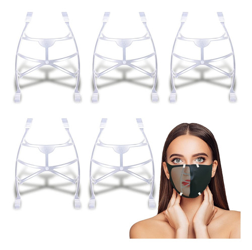 Awolf Soporte Para Mascara Facial 3d Comodo Diseño Clip