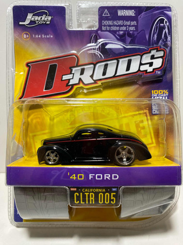 Jada Toys D-rods Ford Del 40 1:64