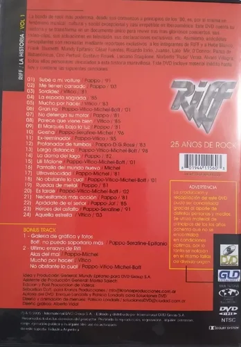 Amazon.com: RIFF: 25 ANOS DE ROCK VOL.2 : Movies & TV