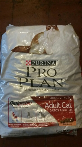 Pro Plan Adulto Para Gatos De 7.5 Kilos