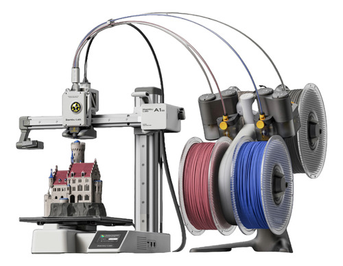 Impresora 3d Bambu Lab A1 Mini Combo Ams Lite Macrotec