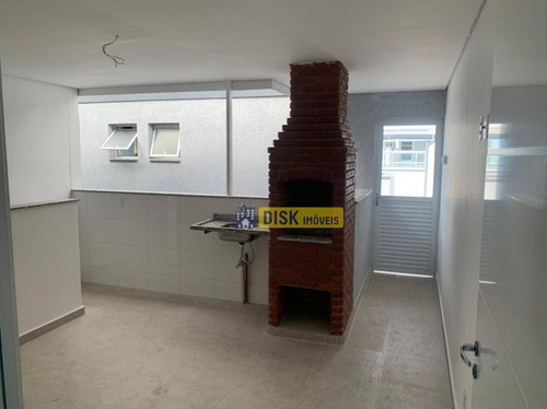 Imagem 15 de 18 de Cobertura Com 2 Dormitórios À Venda, 109 M² Por R$ 370.525,00 - Vila Pires - Santo André/sp - Co0085