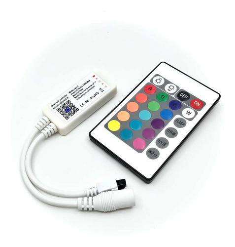 Controlador Tira Led Rgbw Wifi iPhone Android Con Remoto @tl